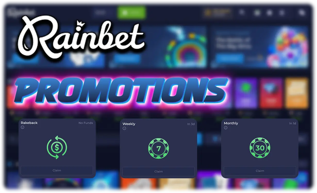 rainbet promo code and bonuses