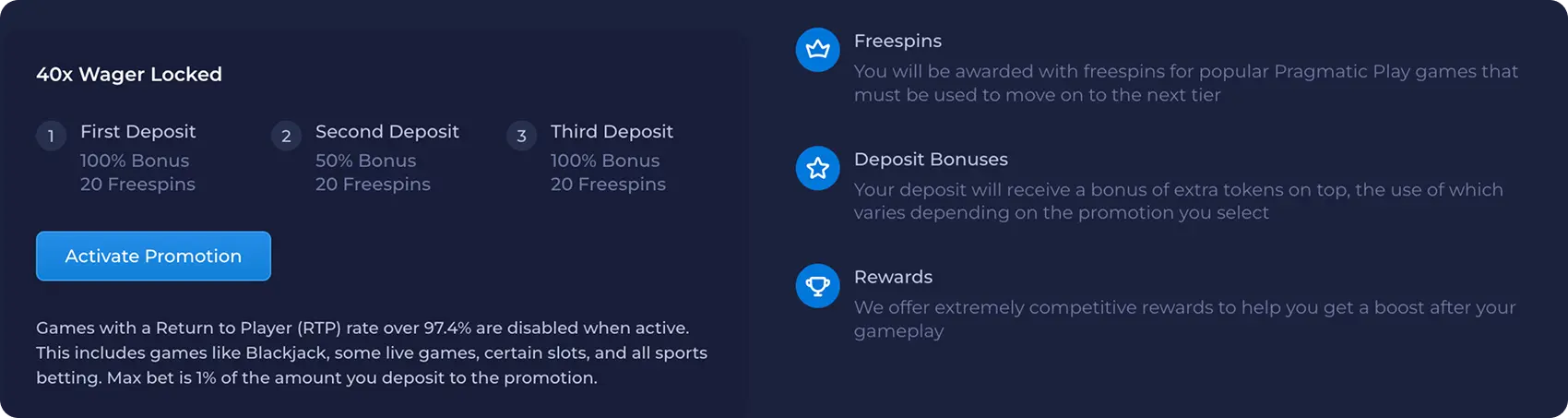 Rainbet sign up bonus